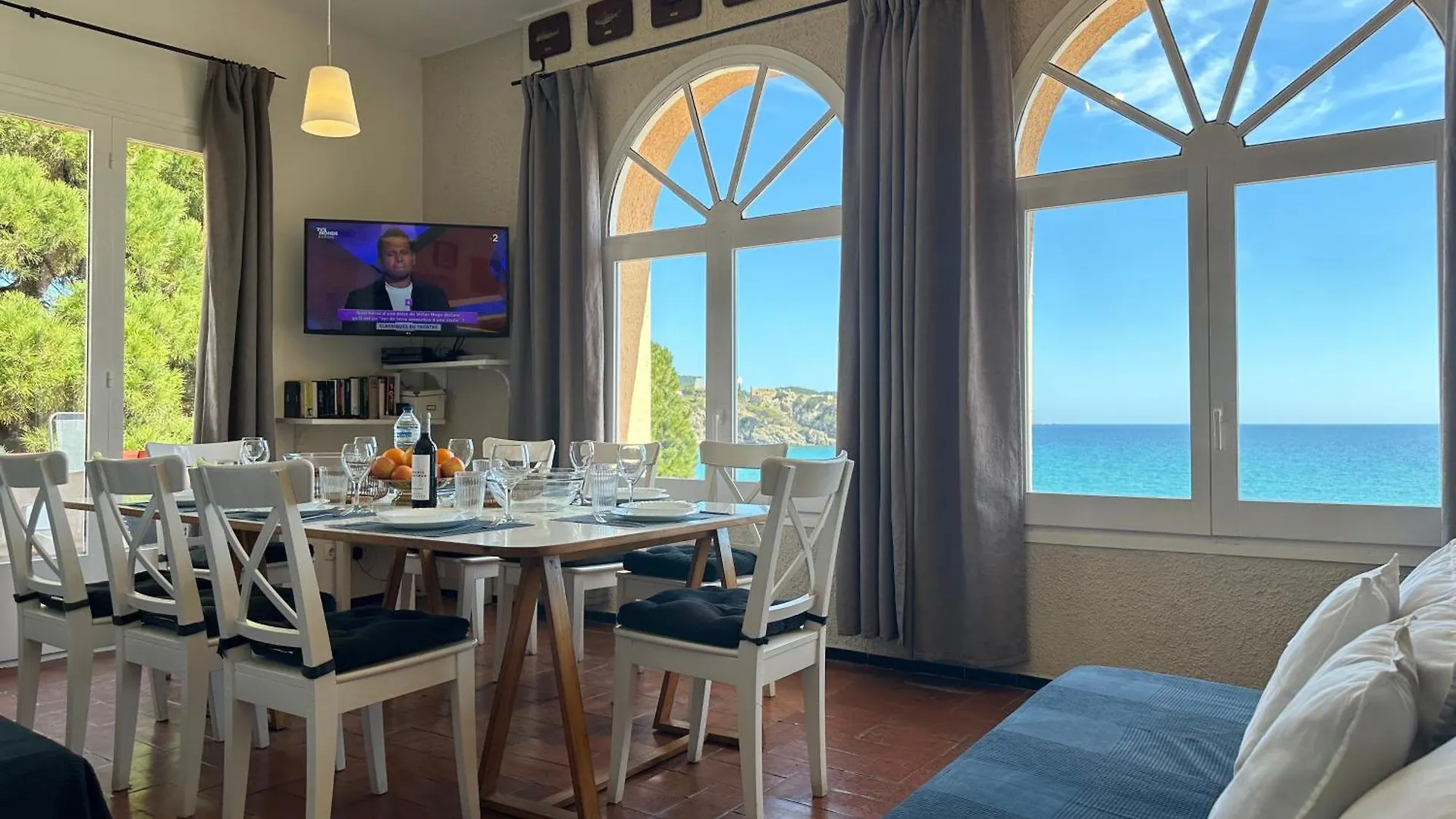 Apartamento Con Jardin A 11 Metros De La Playa. Se. 팔라모스 아파트