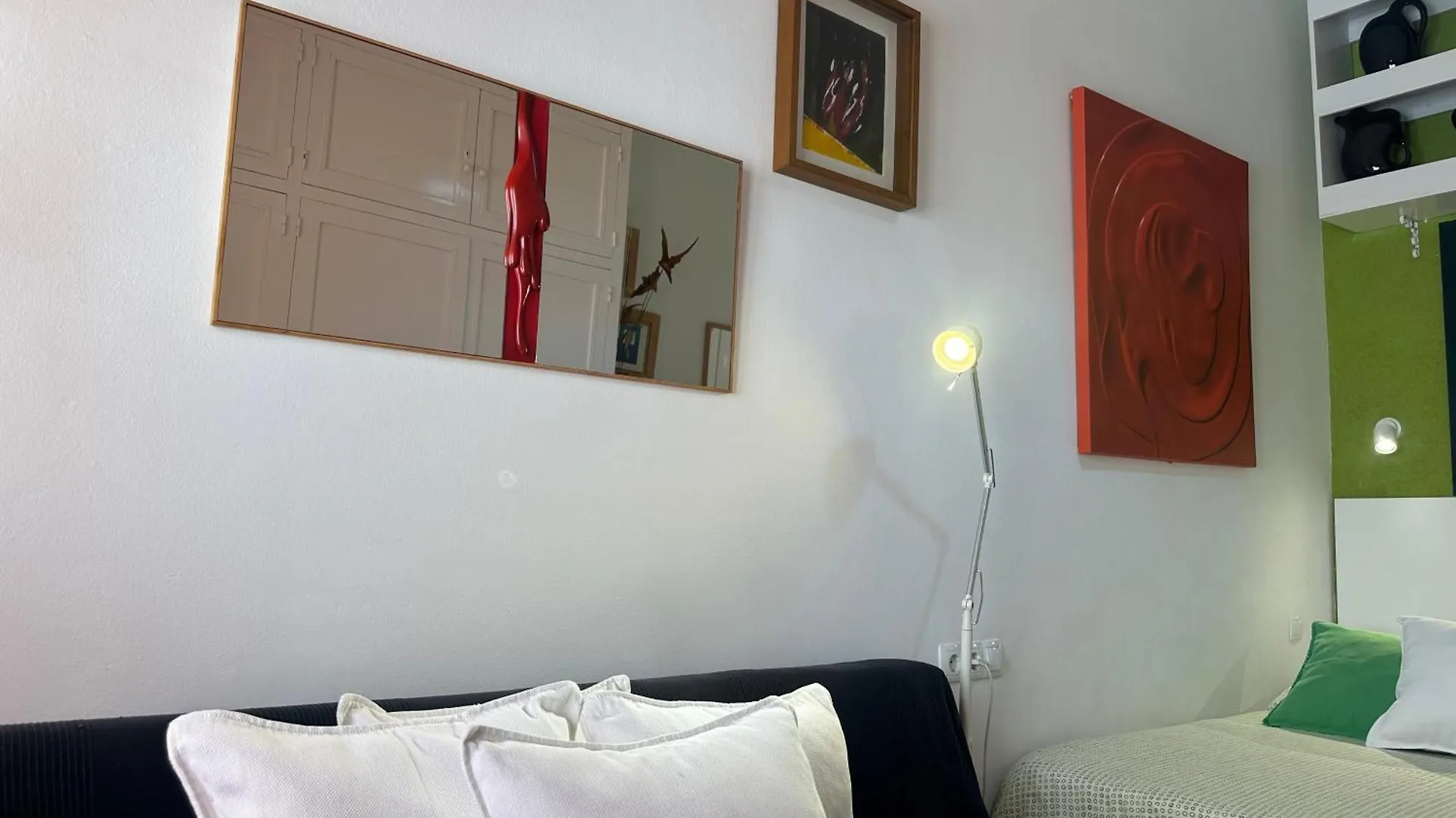 아파트 Apartamento Con Jardin A 11 Metros De La Playa. Se. 팔라모스