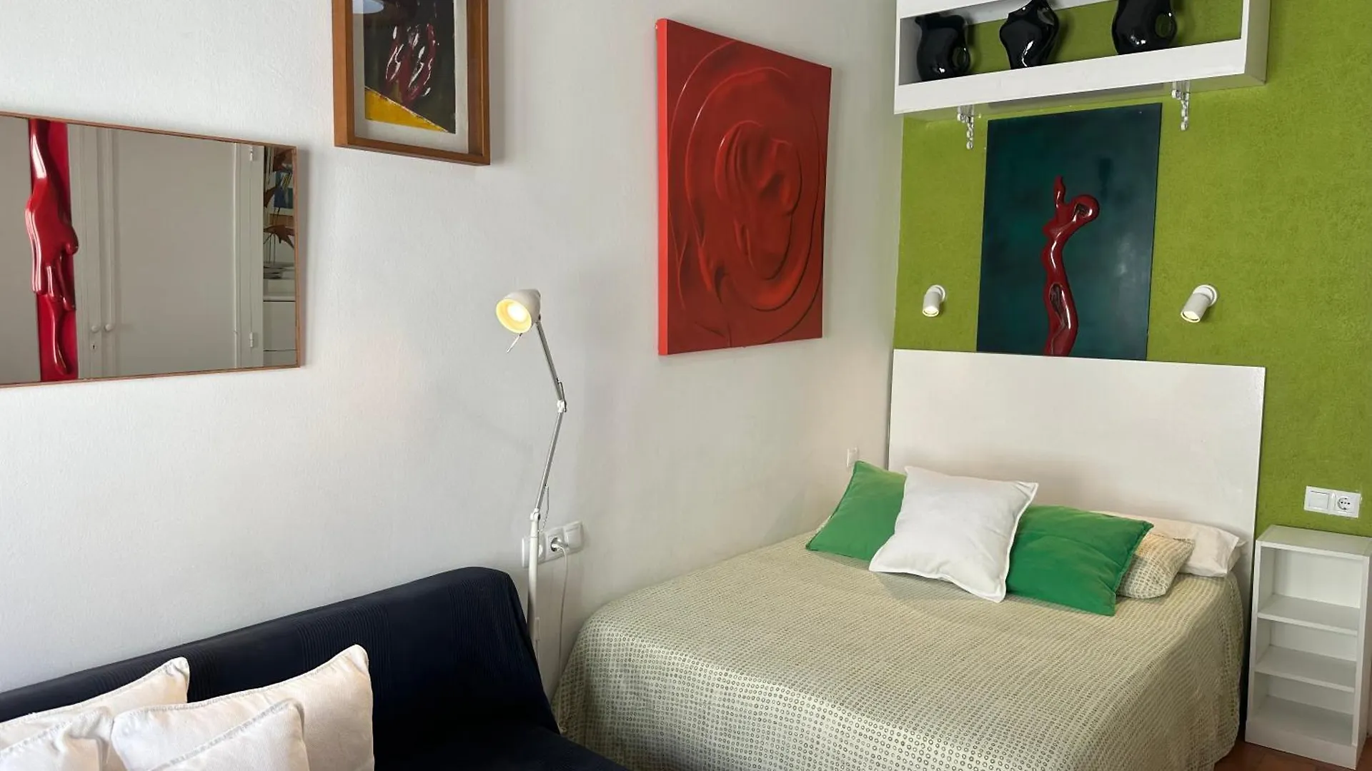 Apartamento Con Jardin A 11 Metros De La Playa. Se. 팔라모스 0*,
