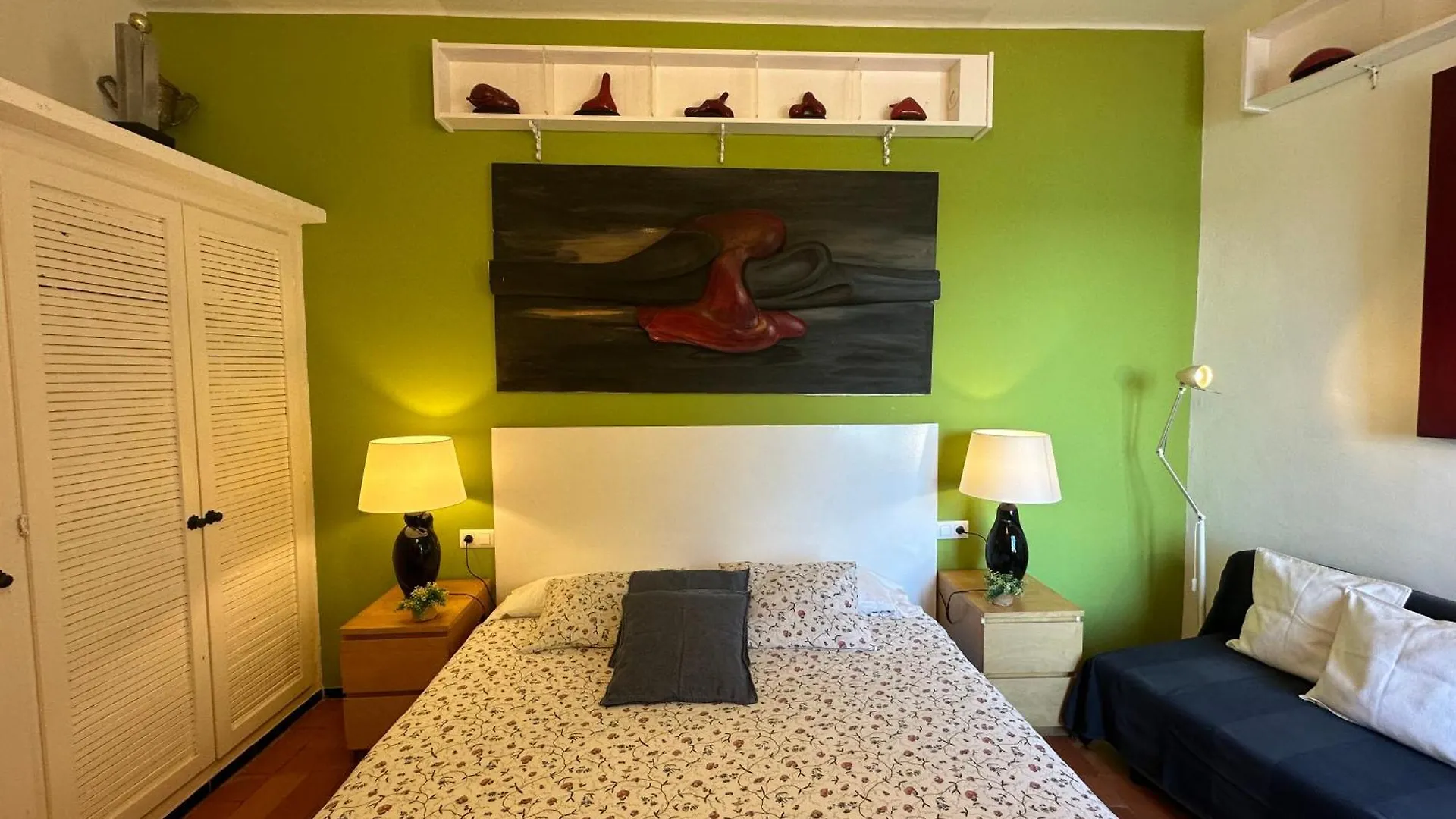 Apartamento Con Jardin A 11 Metros De La Playa. Se. 팔라모스