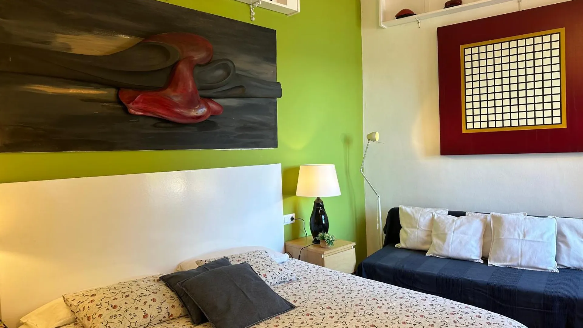 Apartamento Con Jardin A 11 Metros De La Playa. Se. 팔라모스 아파트